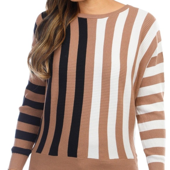 TAHARI
Striped Rib Knit Sweater
Size M - Picture 2 of 10